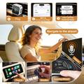 K6 Ultra1 2-i-1 trådløs CarPlay/Android Auto-adapter – Bluetooth 5.4, dual-band Wi-Fi – sølv