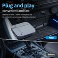 K712 trådløs CarPlay/Android Auto AI-boks – 4+32GB, Bluetooth 5.3, dual-band Wi-Fi – sølv