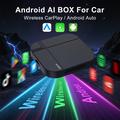 K712 trådløs CarPlay/Android Auto-adapter – 2+16GB, Bluetooth 5.3, dual-band WiFi – svart