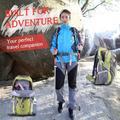 KODENOR 2 PCS Collapsible Trekking Pole Set For Trekking Camping Traveling Climbing Short Style - Blue