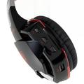 KOTION EACH G2000BT Stereo Gaming Headset Noise Cancelling Over Ear-hodetelefoner med avtakbar mikrofon - Rød