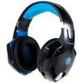 KOTION EACH G2000BT Stereo Gaming Headset Noise Cancelling Over Ear-hodetelefoner med avtakbar mikrofon - Blå