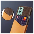 KSQ OnePlus 9 Pro Deksel med Kort Lomme - Kaffe