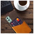 KSQ OnePlus 9 Pro Deksel med Kort Lomme - Kaffe