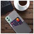 KSQ OnePlus 9 Pro Deksel med Kort Lomme - Grå