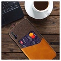 KSQ Huawei Nova 5T, Honor 20/20S Deksel med Kort Lomme - Kaffe