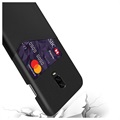 KSQ OnePlus 7 Deksel med Kort Lomme - Svart