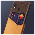 KSQ Samsung Galaxy A20e Deksel med Kort Lomme