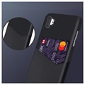 KSQ Samsung Galaxy Note10+ Deksel med Kort Lomme - Svart