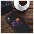 KSQ Samsung Galaxy Note10+ Deksel med Kort Lomme - Svart
