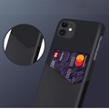 KSQ iPhone 13 Mini Deksel med Kort Lomme - Svart