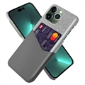 iPhone 14 Pro Max KSQ Deksel med Kort Lomme
