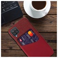 KSQ Samsung Galaxy A12 Deksel med Kort Lomme