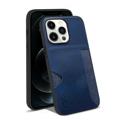 KSQ Style-D iPhone 14 Pro Max Deksel med Kort Lomme - Blå