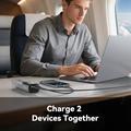 KUULAA KL-YD75 14000mAh powerbank med 100W PD-hurtiglading - USB-C/USB-A - Tarnish