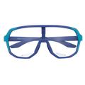 KV FlexRide fotokromatiske sykkelbriller med klar linse - blå