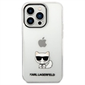 Karl Lagerfeld Choupette Logo iPhone 14 Pro Deksel