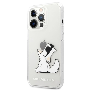 Karl Lagerfeld Klar iPhone 14 Pro Max TPU-deksel - Choupette Spise
