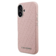 iPhone 16 Karl Lagerfeld FW Stamped Karl MagSafe-deksel - rosa