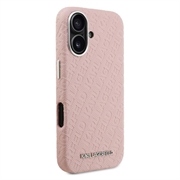 iPhone 16 Karl Lagerfeld FW Stamped Karl MagSafe-deksel - rosa