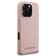 iPhone 16 Pro Max Karl Lagerfeld FW-stämplat Karl MagSafe-deksel - rosa