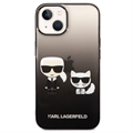 Karl Lagerfeld Gradient Karl & Choupette iPhone 14 Deksel