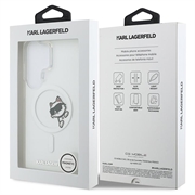 Samsung Galaxy S26 Ultra Karl Lagerfeld IML Choupette Peekaboo Logo magnetisk-deksel - gjennomsiktig