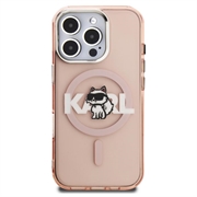 iPhone 16 Pro Max Karl Lagerfeld IML Choupette Sketch Logo MagSafe-deksel