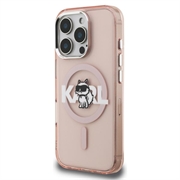 iPhone 16 Pro Max Karl Lagerfeld IML Choupette Sketch Logo MagSafe-deksel