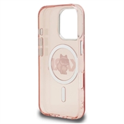 iPhone 16 Pro Max Karl Lagerfeld IML Choupette Sketch Logo MagSafe-deksel