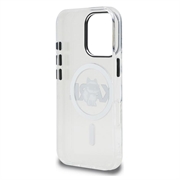 iPhone 16 Pro Karl Lagerfeld IML Choupette Sketch Logo MagSafe-deksel - gjennomsiktig
