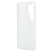 Samsung Galaxy S26 Ultra Karl Lagerfeld IML Karl&Choupette Magnetisk-deksel med logo på baksiden - Gjennomsiktig