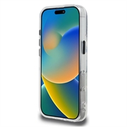 iPhone 16 Pro Karl Lagerfeld IML Karl Sketch Logo MagSafe-deksel - gjennomsiktig