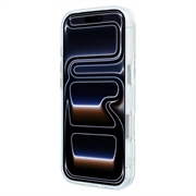 iPhone 18 Pro Max/17 Pro Max Karl Lagerfeld IML Ring Stand 360 Kameo Metal MagSafe-deksel - gjennomsiktig