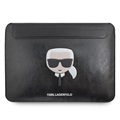 Karl Lagerfeld Ikonik Sleeve til Bærbar PC, Nettbrett - 13" - Svart