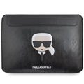 Karl Lagerfeld Ikonik Sleeve til Bærbar PC, Nettbrett - 14" - Svart