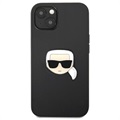 Karl Lagerfeld Karl Head iPhone 13 Hybrid-deksel - Svart