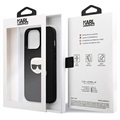 Karl Lagerfeld Karl Head iPhone 13 Pro Hybrid-deksel - Svart