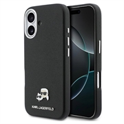 iPhone 17 Karl Lagerfeld Karl and Choupette Heads Pins-deksel - MagSafe-kompatibelt