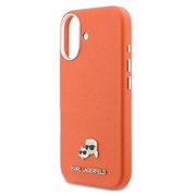 iPhone 17 Karl Lagerfeld Karl and Choupette Heads Pins-deksel - MagSafe-kompatibelt