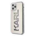 Karl Lagerfeld Glitter iPhone 12 Pro Max TPU-deksel - Logo Mirror