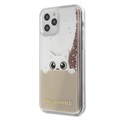 Karl Lagerfeld Glitter iPhone 12 Pro Max TPU-deksel