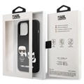 Karl Lagerfeld Karl & Choupette iPhone 13 Pro Max Silikondeksel - Svart