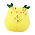 Kawaii pære-squishy-leke som klemmer, for barn og voksne