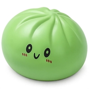 Kawaii Dumpling Squishy stressball - Grønn