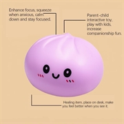 Kawaii Dumpling Squishy stressball - Lilla