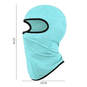 Barnemaske / solbeskyttende hodeplagg UPF 50+ - Lys grønn