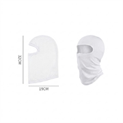 Barnemaske / solbeskyttende hodeplagg UPF 50+ - Hvit