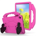 Huawei MatePad T10/T10s Støtsikkert Bæreveske til Barn - Varm Rosa