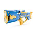 Hai elektrisk boblepistol for barn med automatisk funksjon og LED-lys - Blå / Gul